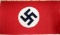 WWII GERMAN THIRD REICH NATIONAL PARTY FLAG