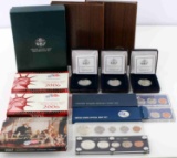 LARGE LOT OF US MINT UNCIRCULATED ISSUED COIN SETS