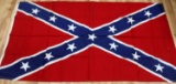 VINTAGE MID CENTURY ANNIN CONFEDERATE BATTLE FLAG