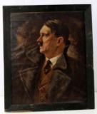 WILLIAM EXNER FRAMED PRINTED PORTRAIT ADOLF HITLER