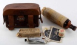 WWII GERMAN MEDIC LEATHER FIRST AID POUCH