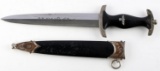 WWII GERMAN THIRD REICH THEODOR EICKE SS DAGGER