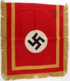 WWII GERMAN THIRD REICH NATIONAL TRUMPET BANNER