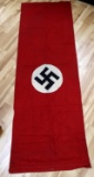 WWII GERMAN THIRD REICH NATIONAL PARTY FLAG BANNER