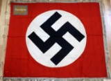 WWII GERMAN THIRD REICH DAMMHEIM PARTY FLAG