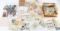 UNSEARCHED LOT OF MISCELLANEOUS US & WORLD STAMPS