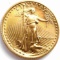 1/10 OZ AMERICAN EAGLE GOLD COIN 1987 BU