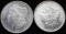 1880 S & 1881 S MORGAN SILVER DOLLAR MINT COINS