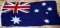AUSTRALIAN FLAG COTTON CLOTH 33 BY 58 INCHES