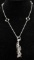 MICHAEL DAWKINS STERLING NECKLACE AND ENHANCER