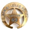 OBSOLETE NEW ORLEANS CAPTAIN POLICE BADGE NUMBERED