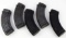 LOT OF 5 STEEL AK47 MAGAZINES 30 RDS 7.62 X 39 MM