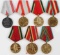 UNSEARCHED MIXED LOT OF RUSSIAN SOVIET USSR MEDALS