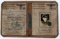 WWII GERMAN PANZERWAFFE AUSWEIS ID BOOKLET