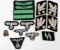 12 WWII GERMAN THIRD REICH SS COLLAR TAB & PATCHES