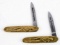 WWII THIRD REICH GERMAN POCKET KNIFE LOT OF 2