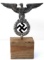 WWII GERMAN THIRD REICH REICHSADLER FLAG FINIAL