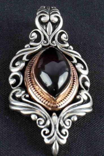 CAROLYN POLLACK RELIOS SMOKY TOPAZ ENHANCER