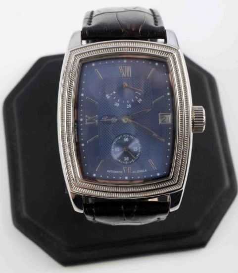 ROMILLY AUTOMATIC RECTANGLE STAINLESS CHRONOGRAPH
