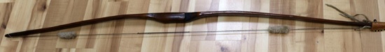 CUSTOM WOODEN BOW WITH DRAW STRING 60 INCHES