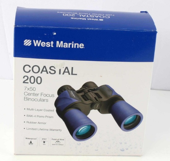WEST MARINE COASTAL 200 7X50 BINOCULARS