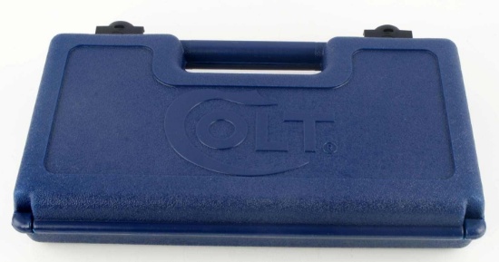 BLUE SERIES 80 COLT PLASTICE PISTOL HANDGUN CASE