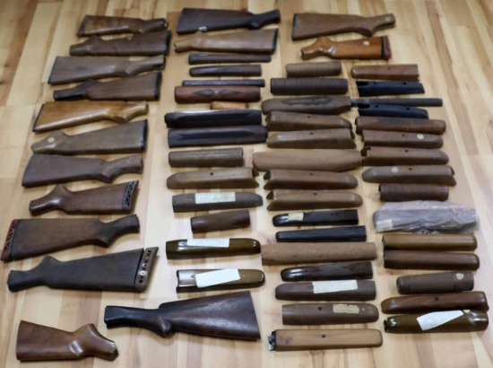 LOT OF 16 BUTTSTOCKS AND 43 FORESTOCKS