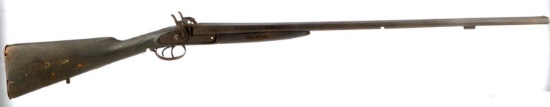 F. DUMOULIN PERCUSSION SXS RIFLE WALL HANGER