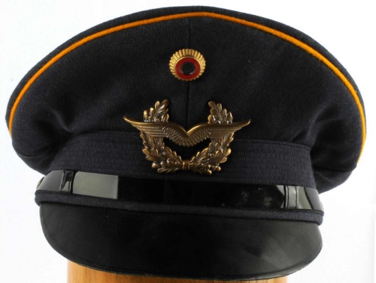 COLD WAR EAST GERMAN AIR FORCE VISOR CAP