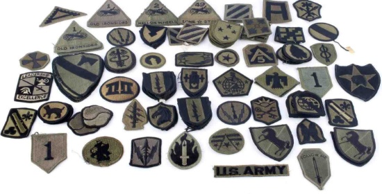 LOT OF 54 VIETNAM ERA SUBDUED PATCHES PATCH