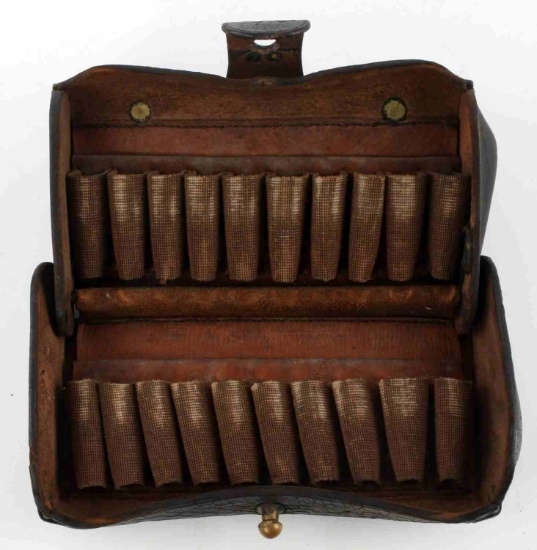 INDIAN WAR NEW JERSEY M1874 MCKEEVER CARTRIDGE BOX