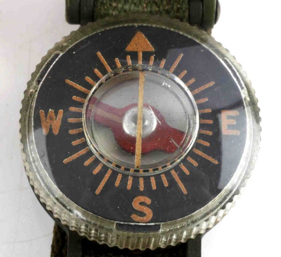 U.S. MODEL 1949 KOREAN WAR MILITARY WRIST COMPASS