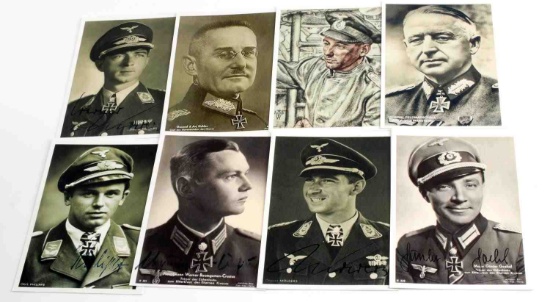 WWII THIRD REICH GERMAN PRINTED POSTCARD LOT