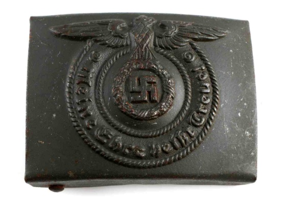 WWII GERMAN WAFFEN SS ENLISTED MAN BELT BUCKLE