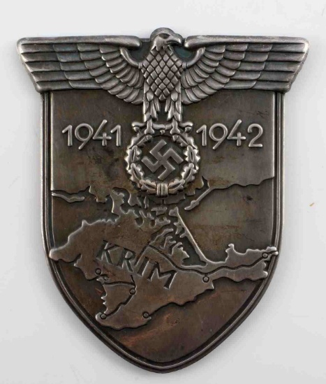 WWII GERMAN THIRD REICH KRIM SLEEVE SHIELD