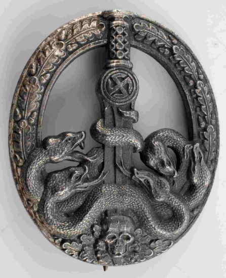 WWII GERMAN BANDIT-WARFARE BADGE ANTI PARTISAN