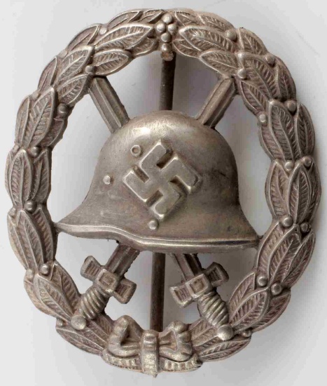 WWII GERMAN THIRD REICH CONDOR SILVER WOUND BADGE