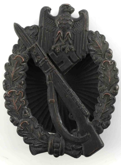 WWII GERMAN REICH BRONZE INFANTRY ASSAULT BADGE
