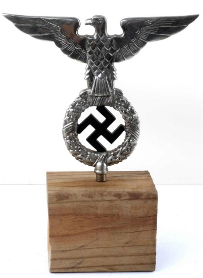 WWII GERMAN THIRD REICH REICHSADLER FLAG FINIAL