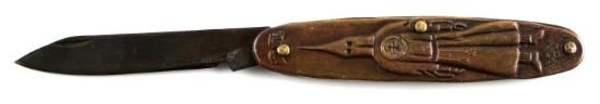 VINTAGE IMPERIAL ORDER OF THE KKK POCKET KNIFE
