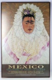 FRIDA KAHLO MET MUSEUM PRINT SIGNED FRAMED POSTER