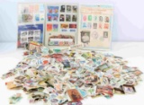 LARGE LOT 1000'S WORLD STAMP LOT CCCP VIETNAM