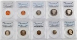 1997-S 1998-S PCGS PR69DCAM 5 COIN PROOF SETS