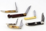 LOT OF 6 POCKET KNIVES KA BAR CASE SOLINGEN KNIFE