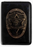 LOUISIANA DEPUTY SHERIFF BADGE AND INDENTIFICATION