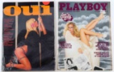 1979 & 1974 PLAYBOY AND OUI MAGAZINES CENTERFOLD