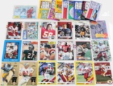 LOT OF 27 SPORTS CARDS AND LOTTERY TICKETS