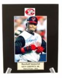 KEN GRIFFEY JR 5X7 SIGNED PHOTO CERTIFIED