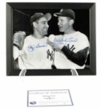 YOGI BERRA  WHITEY FORD SIGNED PICTURE CERTIFIED