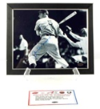 8X10 JOE DIMAGGIO AUTOGRAPHED PICTURE CERTIFIED